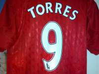 Adult Jersey Set Liverpool Home_ Torres( 9) 10/ 11