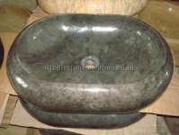 Vasque Donat Oval full Polish ( marble indonesia )