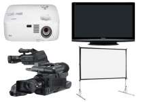 LCD Projector,  Screen,  Kamera Video,  TV Plasma,  dll