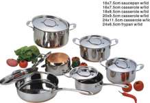 stainless steel cookware set SI-C18