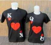 kaos couple K love Q
