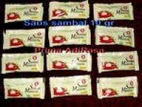 Saus sambal sachet 10 gr & 5 gr