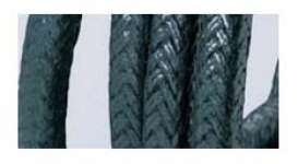 Carbonized Fiber Packing Reinforced with Wire