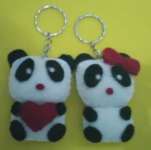 Souvenir Ganci Panda Couple