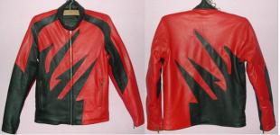 Jaket Kulit Olah Raga (Sport Leather Jacket) Model RC03