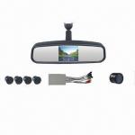 Car Rearview System with 3.5 inch LCD Monitor, parking sensor & rear view camera