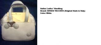 Italian Ladies' Handbag - Brand: SERGIO TACCHINI (Original)