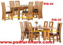 dining room furniture oak table wooden chair