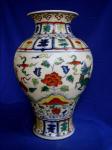 Ming Doucai Enamel Meiping Vase