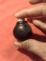 ( Ready Stok ) Cupu dari batu warna hitam ( kode barang: 0436)