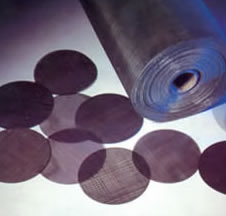 black iron wire cloth