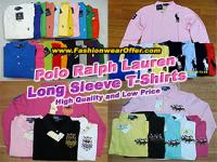 Wholesale Polo Ralph Lauren Long Sleeve T-Shirts, US$ 15, Free Shipping