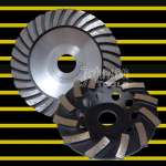 Diamond cup wheel: 125mm diamond turbo cup wheel