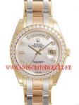 Rolex Pearlmaster 18k Gold Limited Edition Tri gold Masterpiece Day date - Men