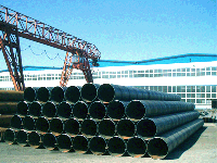 Spiral welded steel pipe