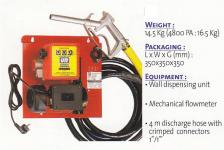 Wall dispensing diesel pump