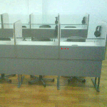 Language Laboratory Table ( Twin Booth)