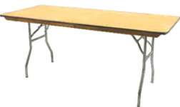 48x18 inch banquet folding table