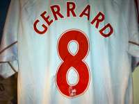 Adult Jersey Set Liverpool Away_ Gerrard( 8) 10/ 11