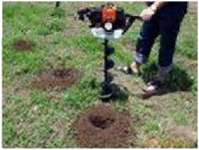 mesin bor tanah / soil auger machine merk DMAX untuk biopori