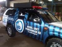 MOBIL PENERANGAN KB ( MUPEN ) KB dgn mobil Ford.