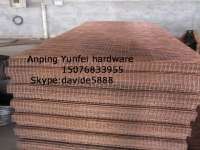 copper coated steel wire mesh panels