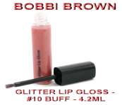 BOBBI BROWN - GLITTER LIP GLOSS # 10 BUFF - 4.2ML: RP. 275.000