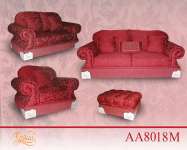 Upscale Luxury fabric sofa ( AA8018M/ R)