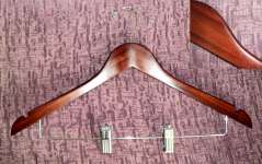 bamboo men' s hanger / clips hanger