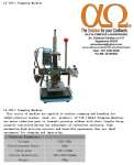 LZ170 - Mesin Embos / LZ-170 Stamping Machine