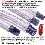Shanghai Delikon Tubing Co.,  Ltd., Overbraided Flexible Metal Conduit, Hot Metal Splashes & abrasion Resistant