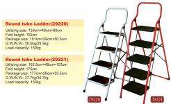 WORK BENCH and LADDERS >> ladders >> ROUND TUBE LADDER 29220-29221