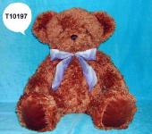 T10197 -20" Cuddling Bear w/ ribbon