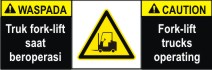 Caution Safety Sign/ Rambu Keselamatan / Rambu K3 standar ANSI / OSHA / BS
