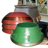 METSO GP100 mantles,  bowl liners