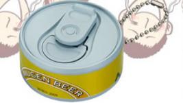 Electronic Mugen Beer,  Coke and Soda Can Pull Keychain