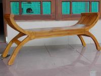 KARTINI STOOL 2SEATER (125 X 40 X 60)