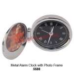 SOUVENIR Metal Alarm Clock [ Jam Meja]