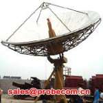 Probecom 7.3m C/ KU band satellite dish antenna