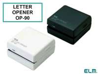 Letter Opener Electric / Pembuka Amplop Surat Elektrik merk ELM tipe OP-90