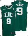 Boston Celtics Rajon Rondo# 9 green uniform