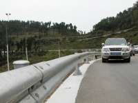 highway crash barrier