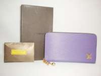 DOMPET-D146	 Dompet LV Epi Leather Classic Purple - L