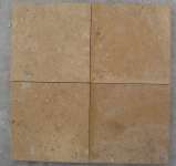 Offer yellow limestone tile