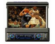 Large Screen 1-Din Car DVD Player