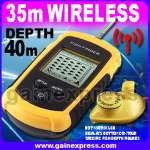 Wireless Sonar Fish Finder Portable Fishfinder Alarm