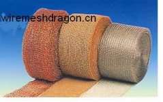 Knitted wire mesh