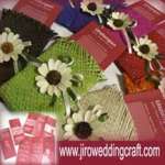 souvenir undangan/ flower wedding invitation