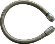 water proof over Braided steel Flexible Conduit protects cable from hot metal swarfs and EMC