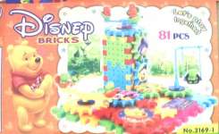 P354 DISNEY BRICKS POOH & MICKEY